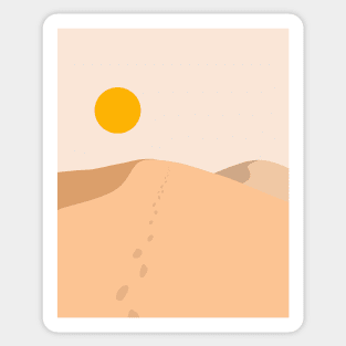 Dessert Landscape Sticker